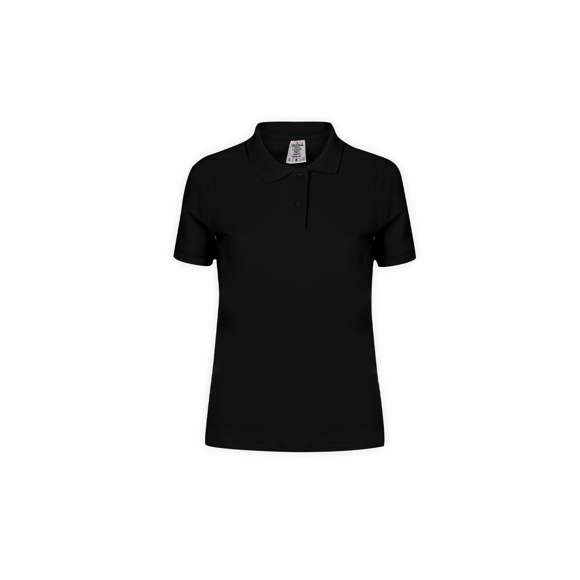 Polo de piqué para mujer de Keya WPS180. En material 100% algodón de 180g/m2. Con dos botones de cierre a juego y disponible en extensa gama de vivos colores. Tallas S, M, L, XL, XXL.