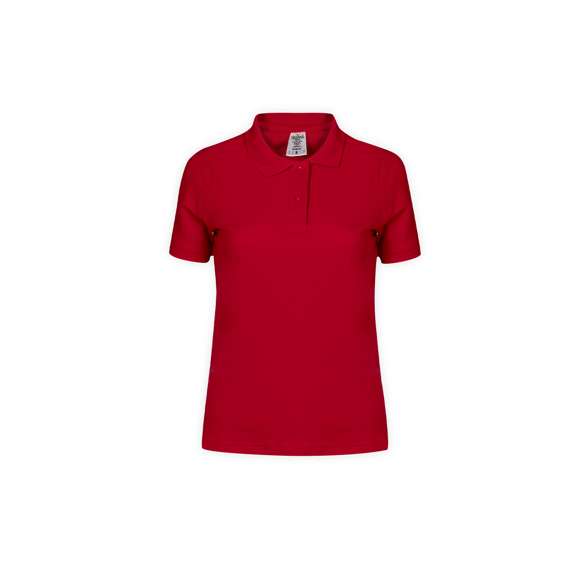 Polo de piqué para mujer de Keya WPS180. En material 100% algodón de 180g/m2. Con dos botones de cierre a juego y disponible en extensa gama de vivos colores. Tallas S, M, L, XL, XXL.