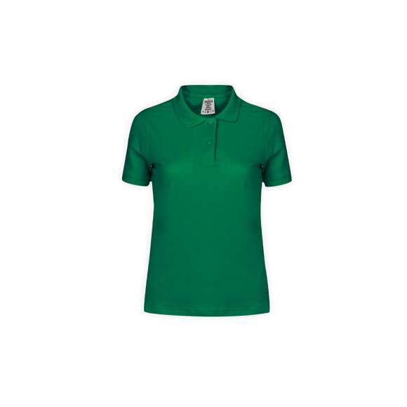 Polo de piqué para mujer de Keya WPS180. En material 100% algodón de 180g/m2. Con dos botones de cierre a juego y disponible en extensa gama de vivos colores. Tallas S, M, L, XL, XXL.