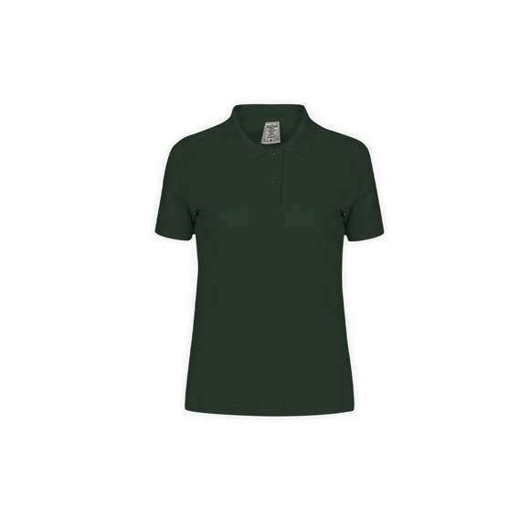 Polo de piqué para mujer de Keya WPS180. En material 100% algodón de 180g/m2. Con dos botones de cierre a juego y disponible en extensa gama de vivos colores. Tallas S, M, L, XL, XXL.