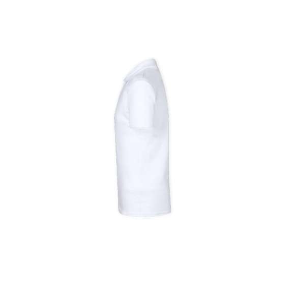 Polo de piqué para niño de Keya YPS180. En material 100% algodón de 180g/m2. Con dos botones de cierre a juego y disponible en color blanco. TallasXS, S, M, L, XL.