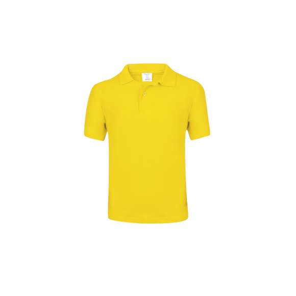 Polo de piqué para niño de Keya YPS180. En material 100% algodón de 180g/m2. Con dos botones de cierre a juego y disponible en extensa gama de vivos colores. Tallas XS, S, M, L, XL.