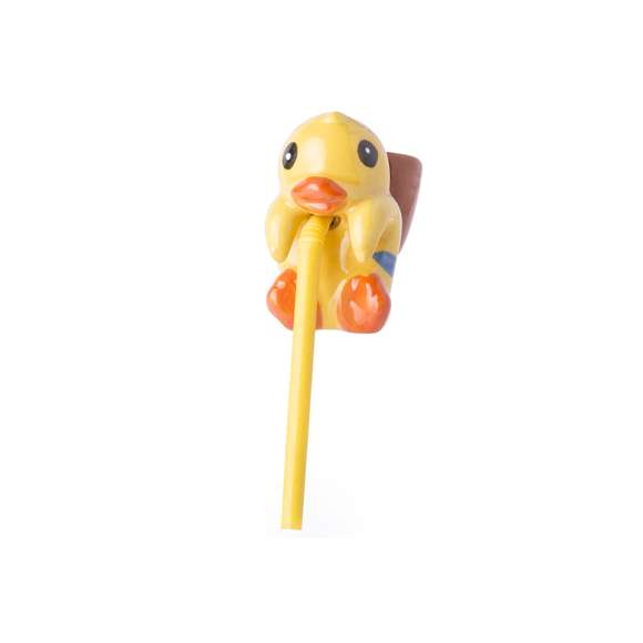 Maceta chupón en divertidos diseños de pato y gatito. Solamente hay que dejar la pajita en contacto con el agua para que la absorba y así florezcan unas espectaculares petunias. Cuerpo en cerámica, con 10-12 semillas incluidas. Presentada en atractiva caja de diseño.