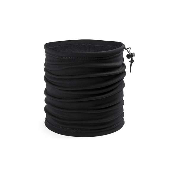  	Braga de alta calidad para cuello o cabeza en combinación de materiales poliéster/spandex y coral fleece de 280g/m2. Color blanco ideal para sublimación y resto de gama de colores ideales para una fácil impresión. Con accesorios en color negro y cierre de cordón con accesorio de ajuste.