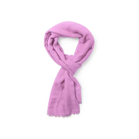 Suave foulard de material viscosa en extensa gama de colores y ancho especial.