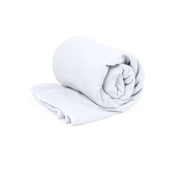  	Toalla ultra absorbente de microfibra. En tamaño XXL -90x170 cm- y alto gramaje -310g/m2-. Disponible en variada gama de colores, con color blanco especialmente diseñado para sublimación.