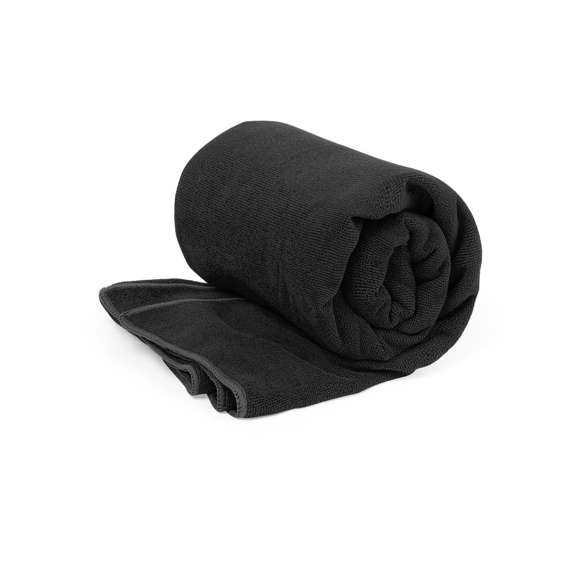  	Toalla ultra absorbente de microfibra. En tamaño XXL -90x170 cm- y alto gramaje -310g/m2-. Disponible en variada gama de colores, con color blanco especialmente diseñado para sublimación.