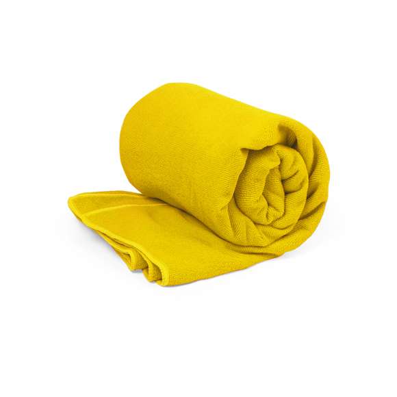  	Toalla ultra absorbente de microfibra. En tamaño XXL -90x170 cm- y alto gramaje -310g/m2-. Disponible en variada gama de colores, con color blanco especialmente diseñado para sublimación.