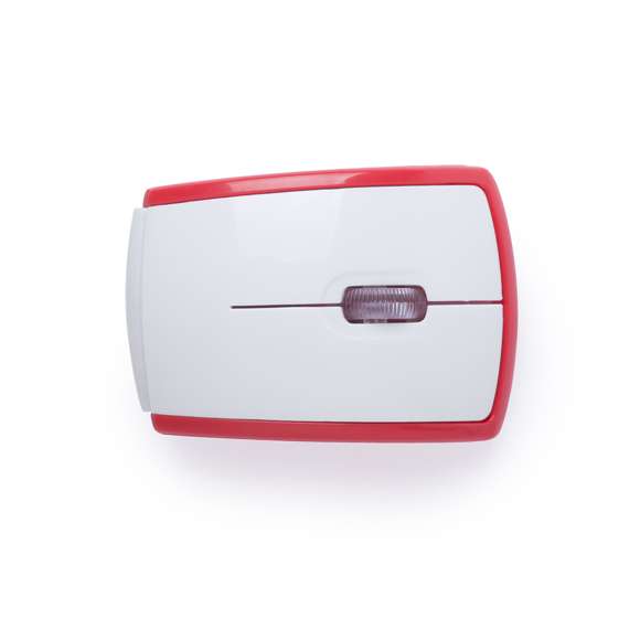  	Ratón óptico inalámbrico plegable. Con diseño ergonómico y en atrevidos colores. Presentado en caja individual. Alimentación a pilas: 2xAAA no incluidas.