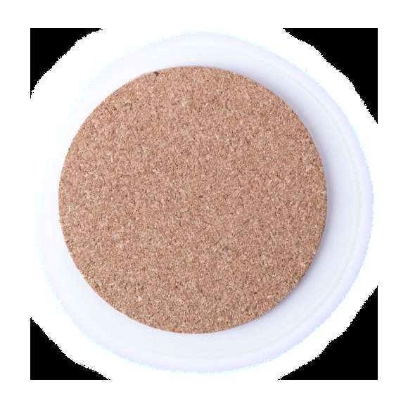 Posavasos de corcho natural para los amantes de y los productos ecológicos elaborados con materiales naturales.