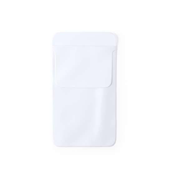  	Protector de bolsillo para guardar bolígrafos y otros utensilios. En resistente PVC de acabado termosellado, con solapa para fácil impresión.