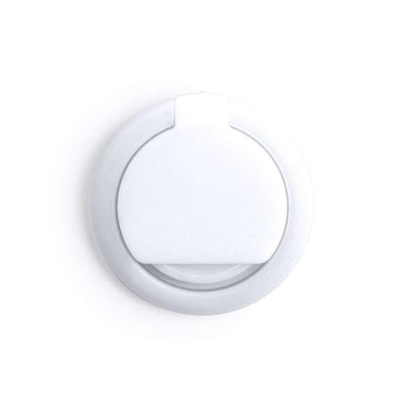 Soporte adhesivo para smartphone con moneda para carro integrada, en variada gama de colores.Con anilla posterior 360º para dedo con función doble de soporte y accesorio para selfies.