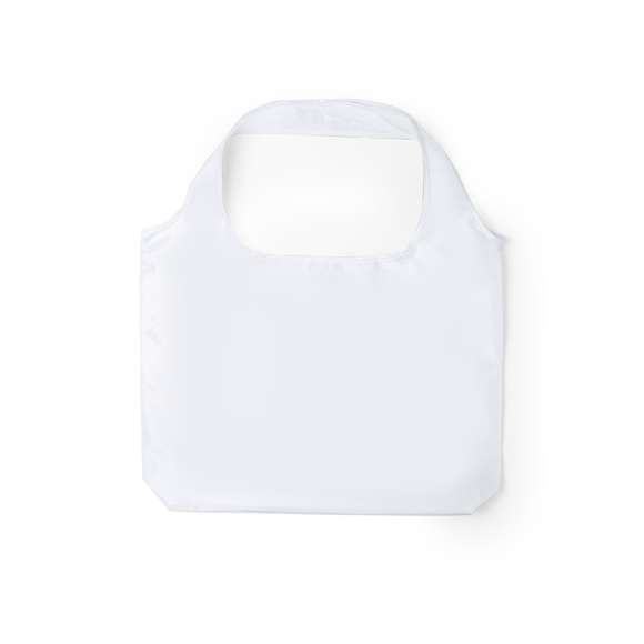 Bolsa plegable en llamativos colores. De suave poliéster 190T, con cómodas asas y fácil plegado cuadrado.