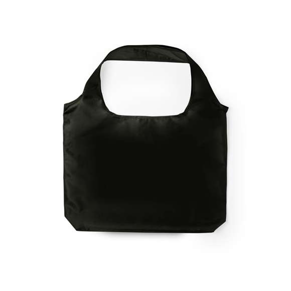Bolsa plegable en llamativos colores. De suave poliéster 190T, con cómodas asas y fácil plegado cuadrado.