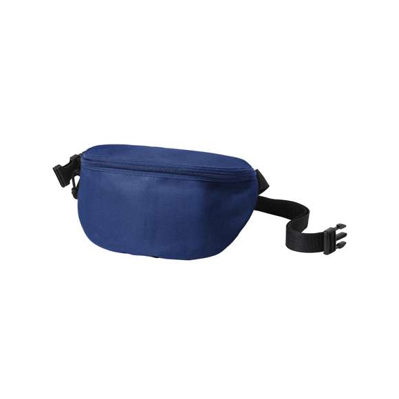 Riñonera en resistente poliéster 600D de elegante acabado. En variados colores, con bolsillo de cierre de cremallera a juego y cintura con cierre de clic ajustable. Diseñada para el día a día y actividades de ocio.