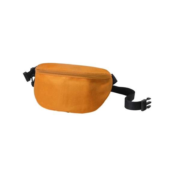 Riñonera en resistente poliéster 600D de elegante acabado. En variados colores, con bolsillo de cierre de cremallera a juego y cintura con cierre de clic ajustable. Diseñada para el día a día y actividades de ocio.