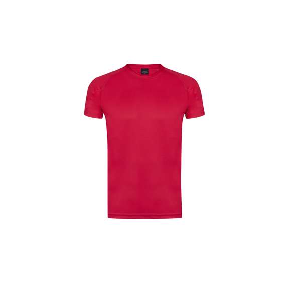 Camiseta técnica para niño en material dynamic, altamente transpirable y confeccionada en tela 100% poliéster de 125g/m2. Disponible en variados colores y en tallas 4-5, 6-8, 10-12.