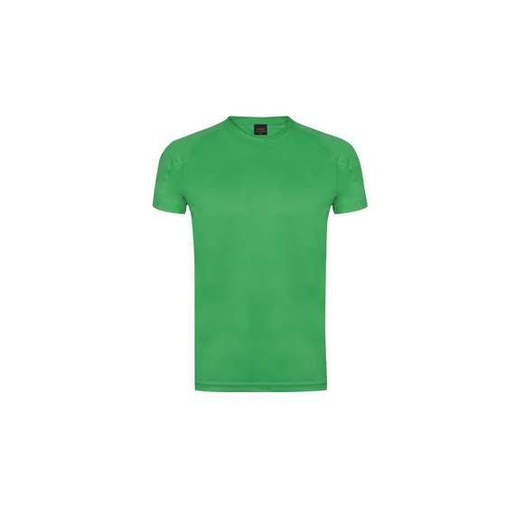 Camiseta técnica para niño en material dynamic, altamente transpirable y confeccionada en tela 100% poliéster de 125g/m2. Disponible en variados colores y en tallas 4-5, 6-8, 10-12.