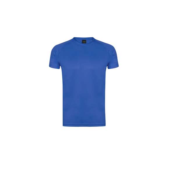 Camiseta técnica para niño en material dynamic, altamente transpirable y confeccionada en tela 100% poliéster de 125g/m2. Disponible en variados colores y en tallas 4-5, 6-8, 10-12.