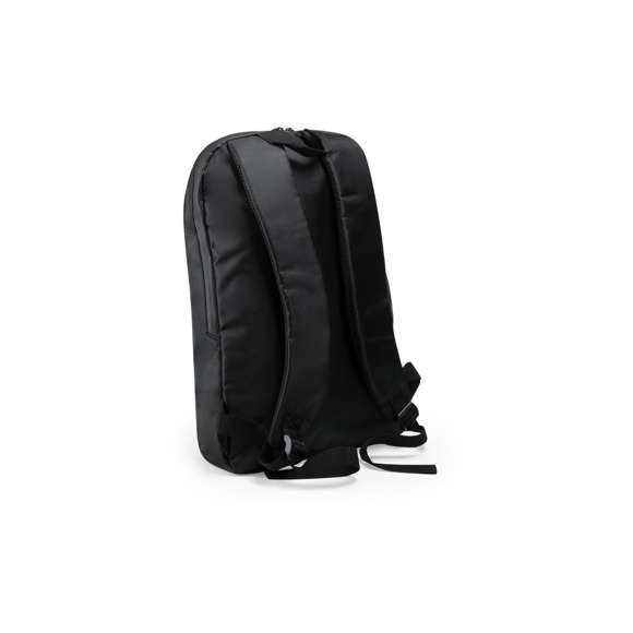 Mochila con indicadore luminoso multiusos, en poliéster 600D resistente al agua. De diseño urbano, compartimento principal con cierre de cremallera de doble tirador y bolsillo acolchado para portátil de hasta 15 pulgadas. Con cintas de hombros y espalda acolchadas, de ajuste regulables. Incluye conexión USB para para encendido de la luz indicadora. Compartimento principal con cierre de cremallera, con cintas de hombros y espalda acolchadas. Cintas de ajuste regulables.