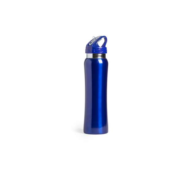 Bidón en alta calidad y de gran capacidad -800 ml- en acero inox. Sistema de fácil apertura libre de BPA y asa de transporte a juego. Disponible en variada gama de colores brillantes y presentado en atractiva caja de diseño. Disponible manual de instrucciones en español e inglés.