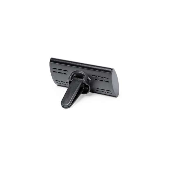  	Ambientador para rejilla de coche en elegante diseño. Con frontal deslizante en aluminio granulado y resistente pinza para rejilla. Con bolitas de perfume de aroma limón y disponible en acabados plateado y negro.