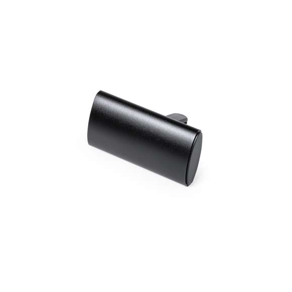  	Ambientador para rejilla de coche en elegante diseño. Con frontal deslizante en aluminio granulado y resistente pinza para rejilla. Con bolitas de perfume de aroma limón y disponible en acabados plateado y negro.