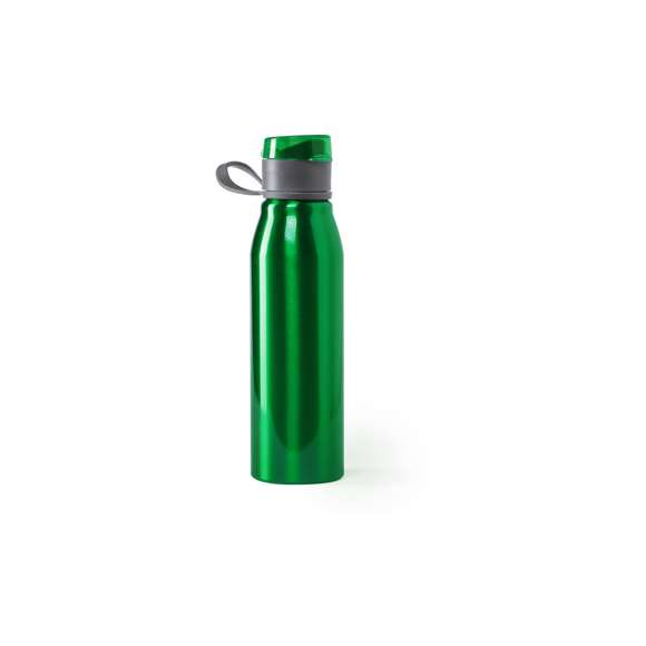 Bidón en alta calidad y de gran capacidad -700 ml-. En aluminio de acabado brillante, con tapón a juego, dosificador libre de BPA y asa de transporte. Disponible en variada gama de colores y presentado en atractiva caja de diseño. Disponible manual de instrucciones en español e inglés.