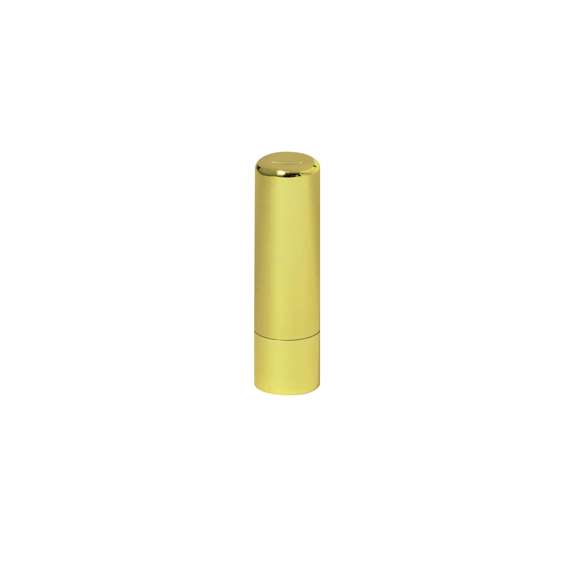 Barra de bálsamo labial con protección SPF15 y aroma vainilla. En variada gama de colores metalizados.
