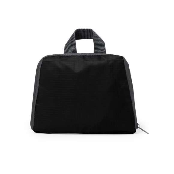  	Mochila plegable en resistente material ripstop, con una atractiva combinación de colores. Con 2 compartimentos de cierre de cremallera y cintas de hombros ajustables. Bolsillos de redecilla laterales y plegado de pequeño tamaño.