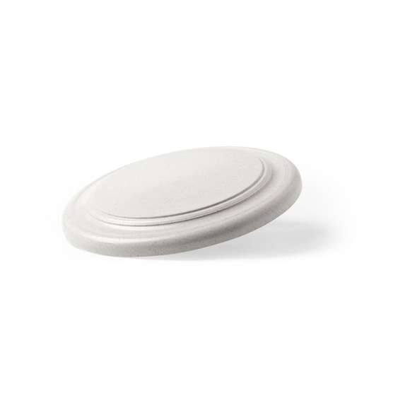 Frisbee de línea nature en fibra de bambú. Diversión unida al respeto por el medio ambiente