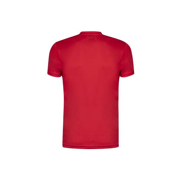 Camiseta técnica para adulto en material transpirable poliéster/elastano de 135g/m2. Disponible en variada gama de colores y en tallas S, M, L, XL, XXL. Color blanco especialmente fabricado para marcaje en sublimación.
