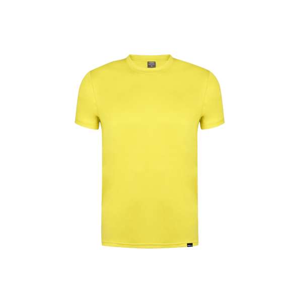 Camiseta técnica para adulto en material transpirable poliéster/elastano de 135g/m2. Disponible en variada gama de colores y en tallas S, M, L, XL, XXL. Color blanco especialmente fabricado para marcaje en sublimación.