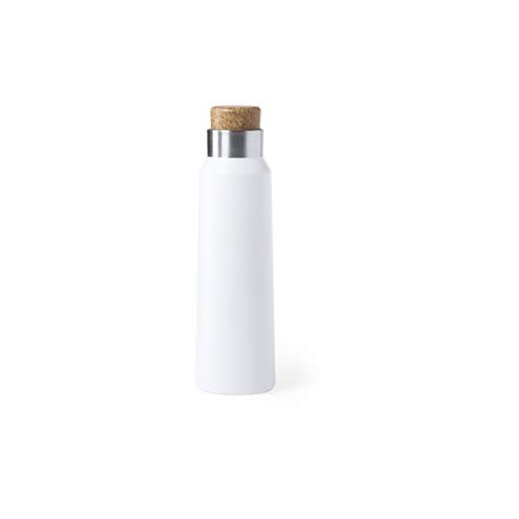 Bidón de inspiración nature en alta calidad y de gran capacidad -770 ml-. En acero inox, con tapón de diseño inspirado en el corcho. Disponible en elegantes colores blanco y negro y presentado en atractiva caja de diseño eco. Disponible manual de instrucciones en español e inglés.