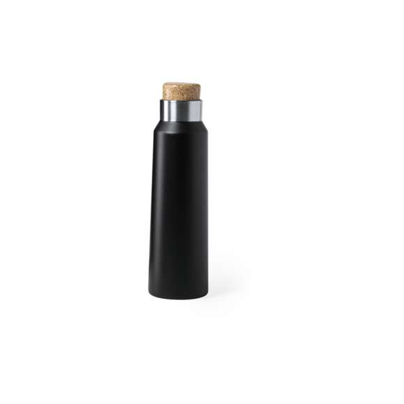 Bidón de inspiración nature en alta calidad y de gran capacidad -770 ml-. En acero inox, con tapón de diseño inspirado en el corcho. Disponible en elegantes colores blanco y negro y presentado en atractiva caja de diseño eco. Disponible manual de instrucciones en español e inglés.