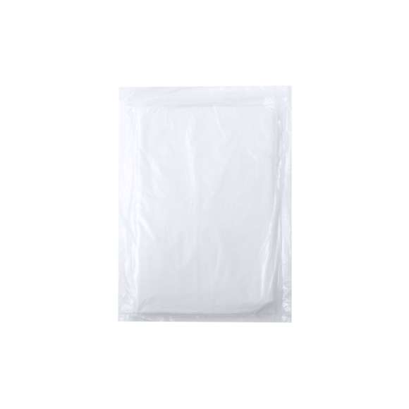 Poncho para adulto fabricado en resistente material PLA -Ácido PoliLáctico-, que se obtiene a partir de recursos 100% naturales como el almidón de maíz, la yuca o la caña de azúcar, pudiendo convertirse en 100% compostable al final de su ciclo de vida útil. Medidas 127 x102 cm -talla única- y presentado en bolsa individual de PLA con distintivo de material.