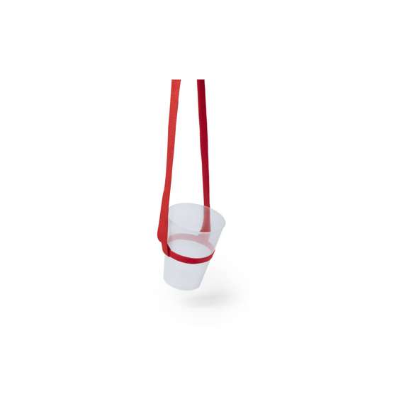 Los más festivaleros acaban de encontrar el complemento perfecto para disfrutar de cualquier evento sin ataduras. Con cinta de poliéster y resistente porta vasos 100% adaptable en silicona, sin olvidar la amplia gama de colores disponibles.