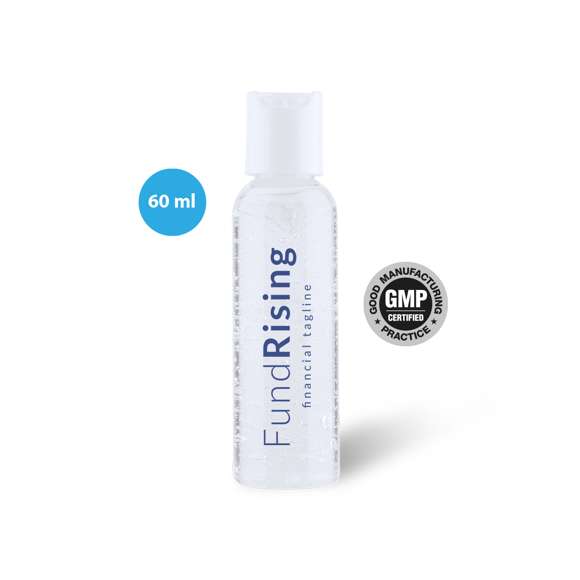 Gel hidroalcohólico para higiene y limpieza de la piel en bote rellenable de 60 ml, con dosificador y tapón de seguridad. Cuerpo transparente, con tapón en color blanco. Solución con 65% de contenido de alcohol.amp;nbsp 
Artículo con certificación GMP (Good Manufaturing Practices / Normas de Correcta Fabricación) que garantiza el cumplimiento de rigurosas medidas de control para la obtención de un producto seguro y de calidad.