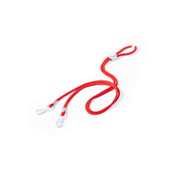 Original lanyard con cordón tubular en poliéster extra resistente. Con accesorio ajustador y doble gancho. Disponible en variada gama de colores, accesorios siempre en blanco.