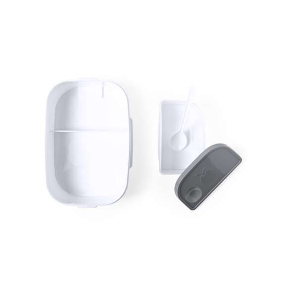 Fiambrera eléctrica de 1l de capacidad . Fabricada en resistente ABS libre de BPA y en diseño bicolor. Incluye práctica asa de transporte y tapa hemética con cierres de seguridad laterales. 2 compartimentos principales y compartimento auxiliar con cierre hermético. Cuchara incluida, con cable de alimentación para enchufe europeo. Ideal para calentar la comida en la oficina. Presentada en atractiva caja de diseño.