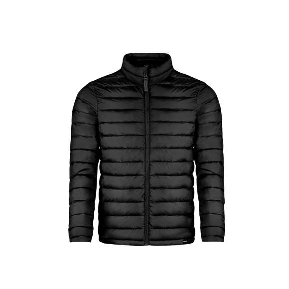 <p>Chaqueta unisex en cálido y suave material 100% poliéster RPET, elaborado a partir de<strong> plástico reciclado</strong> para así fomentar la reutilización de residuos plásticos y contribuir a la sostenibilidad del planeta.  En material extra ligero efecto pluma, resistente al agua y cortavientos, con acolchado interior. Cremallera de cuello con tapeta y cinta en tirador amplios bolsillos laterales con cremallera. Distintivo RPET en etiqueta y disponible en variada gama de colores. Tallas S, M, L, XL, XXL.</p>
