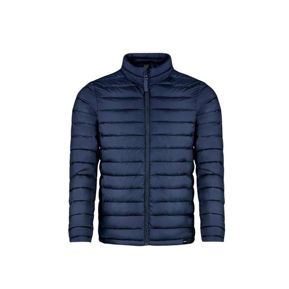 <p>Chaqueta unisex en cálido y suave material 100% poliéster RPET, elaborado a partir de<strong> plástico reciclado</strong> para así fomentar la reutilización de residuos plásticos y contribuir a la sostenibilidad del planeta.  En material extra ligero efecto pluma, resistente al agua y cortavientos, con acolchado interior. Cremallera de cuello con tapeta y cinta en tirador amplios bolsillos laterales con cremallera. Distintivo RPET en etiqueta y disponible en variada gama de colores. Tallas S, M, L, XL, XXL.</p>