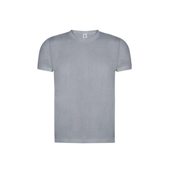 Camiseta de línea nature para adulto. Fabricada en material 100% algodón orgánico peinado ring-spun, tejido single jersey de 150g/m2. Disponible en variada gama de colores, con distintivo organic en etiqueta y en tallas S, M, L, XL, XXL.