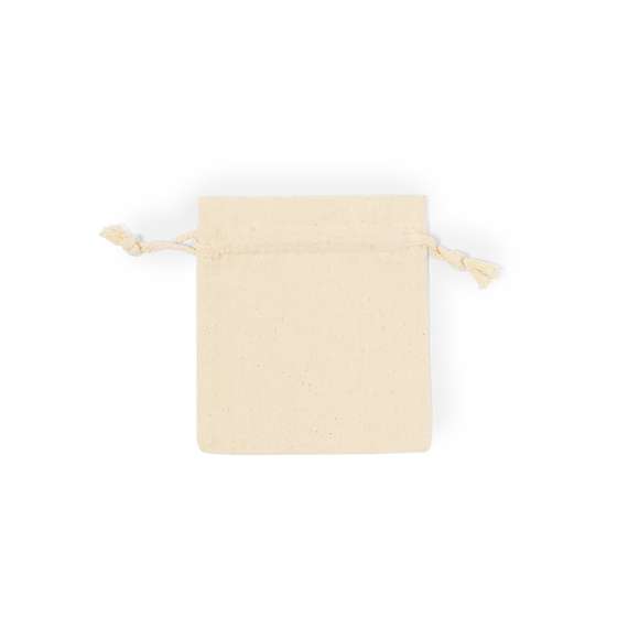 Juego de habilidad de 7 piezas para los más creativos, presentado en una resistente funda de algodón con cierre de cordón.