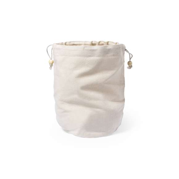 Neceser multiusos de línea nature con original diseño y en material 100% algodón de 230g/m2. Accesorios no incluidos.