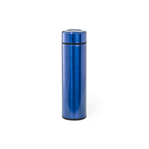 Termo en acero inox de 500ml de capacidad. Con doble pared para mejor y más duradera conservación de la temperatura. Infusor incluido y sistema de apertura fácil a rosca. Disponible en variada gama de colores y presentado en atractiva caja de diseño.