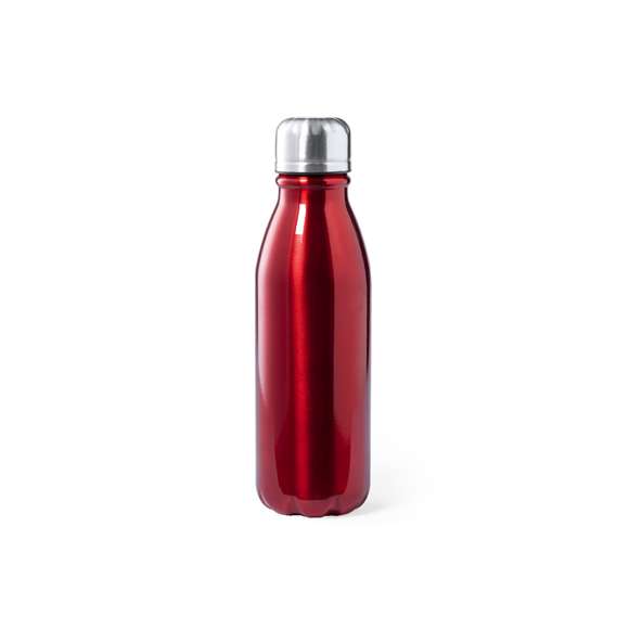 Bidón de aluminio de 550ml de capacidad. Fabricado en resistente aluminio libre de BPA. Disponible en variada gama de colores. Presentado individualmente en una atractiva caja de diseño.