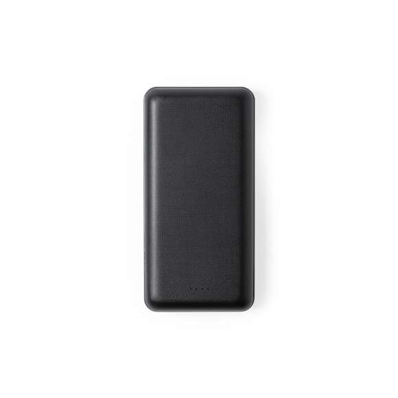 Batería auxiliar externa de gran capacidad de carga -20.000 mAh-. Conexión Tipo-C de entrada/salida de corriente y salida USB doble. Con capacidad de carga simultánea de hasta 3 dispositivos. Ledes indicadores de estado de carga, diseño curvado y amplia superficie de marcaje. Presentada en atractiva caja de diseño. Las capacidades mostradas en todas nuestras baterías auxiliares externas son reales, incorporando todas ellas baterías de grado A y no recicladas, con una vida útil de al menos 500 ciclos de carga y según normativa CE. Además, están fabricadas conforme a los estándares RoHS y en cumplimiento con los siguientes requisitos de seguridad: Sistema de protección contra sobrecarga del power bank. Sistema de protección contra descarga completa que proporciona una mayor durabilidad del power bank. Sistema de bloqueo para evitar cortocircuitos. Sistema de transferencia de carga constante, acorde con la capacidad del dispositivo de destino.