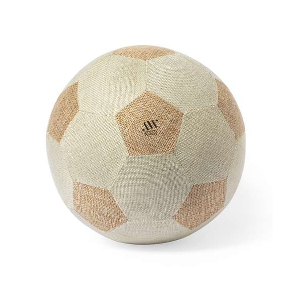 Balón de fútbol de diseño retro nature en tamaño FIFA 5. De diseño bicolor con paneles hexagonales en color natural y paneles pentagonales en tono marrón. Presenado en bolsa individual.