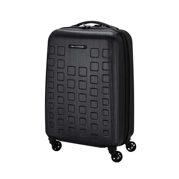 Trolley de Antonio Miró de 4 ruedas telescópicas en material ABS rígido de alta resistencia y elegante diseño de cuadros. Compartimento principal con cierre de cremallera de doble tirador y lateral con cierre de seguridad de combinación numérica. Con asa de mano de cómodo y suave tacto y logotipo de la marca en chapa exterior. Interior forrado, de doble compartimento con cintas elásticas de sujeción.